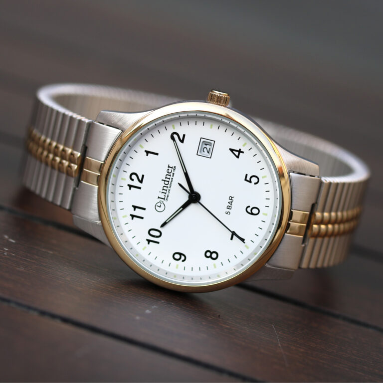 Lindner-Uhren-Silber-Gold